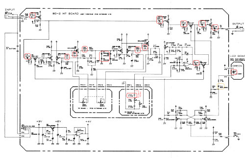 Annotated Boss BD-2 schematic